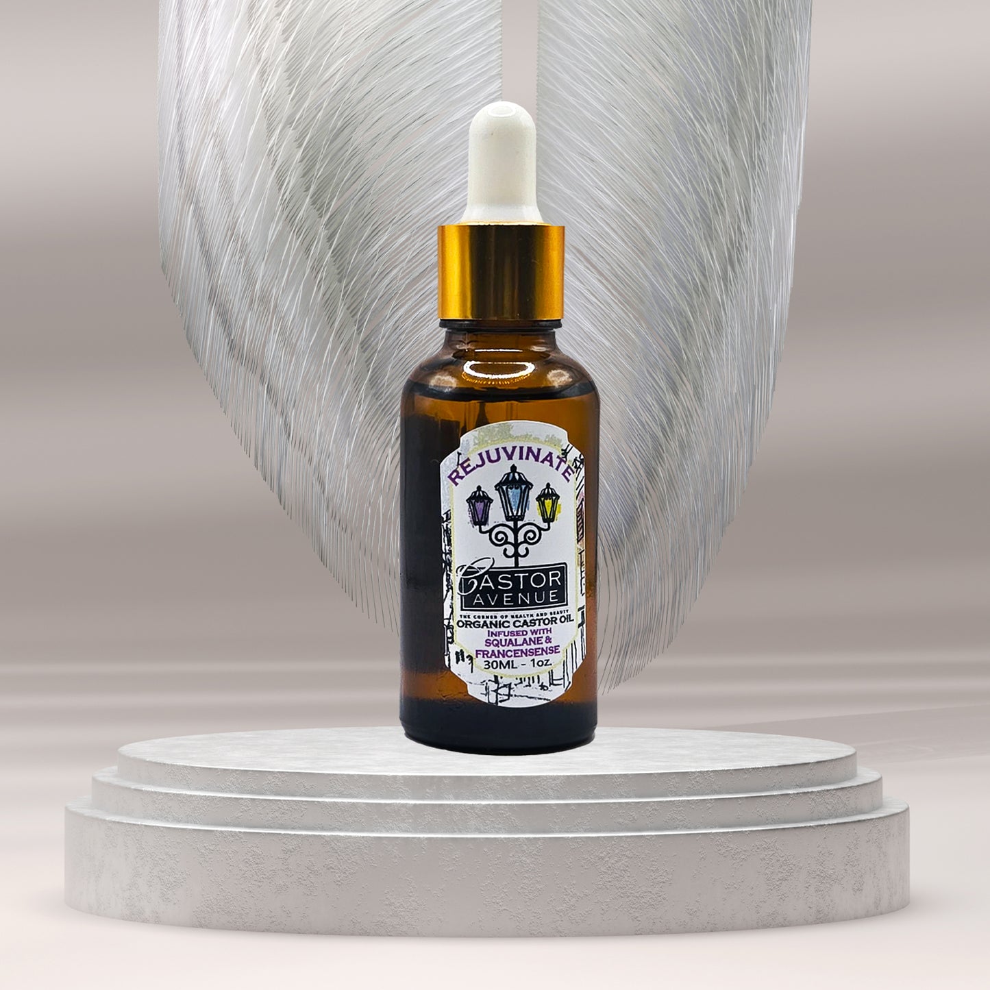 Organic Castor Oil with Squalane and Frankincese